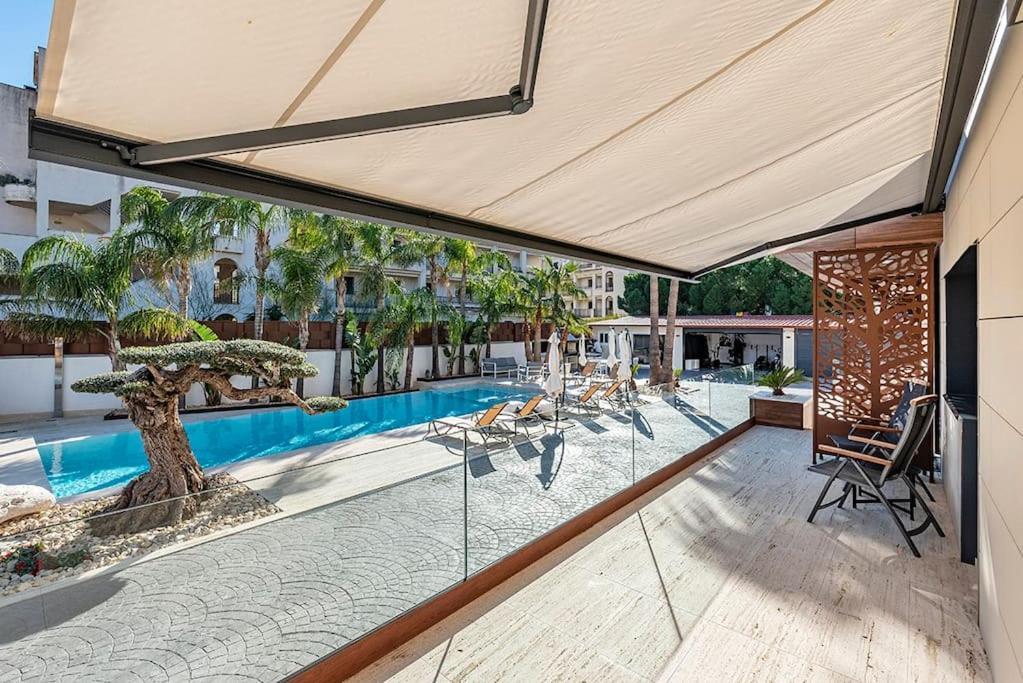 5 Stelle Piscina, Jacuzzi, Wifi - 2 Min Dal Mare Apartment Miami Playa Exterior photo